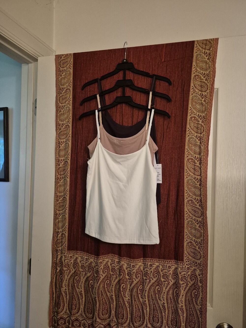 NWT Lot Of 3 Pink Rose Modal Blend Tank Tops Juniors Size Medium